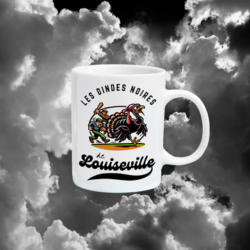 Tasse à café Les dindes noires de Louiseville