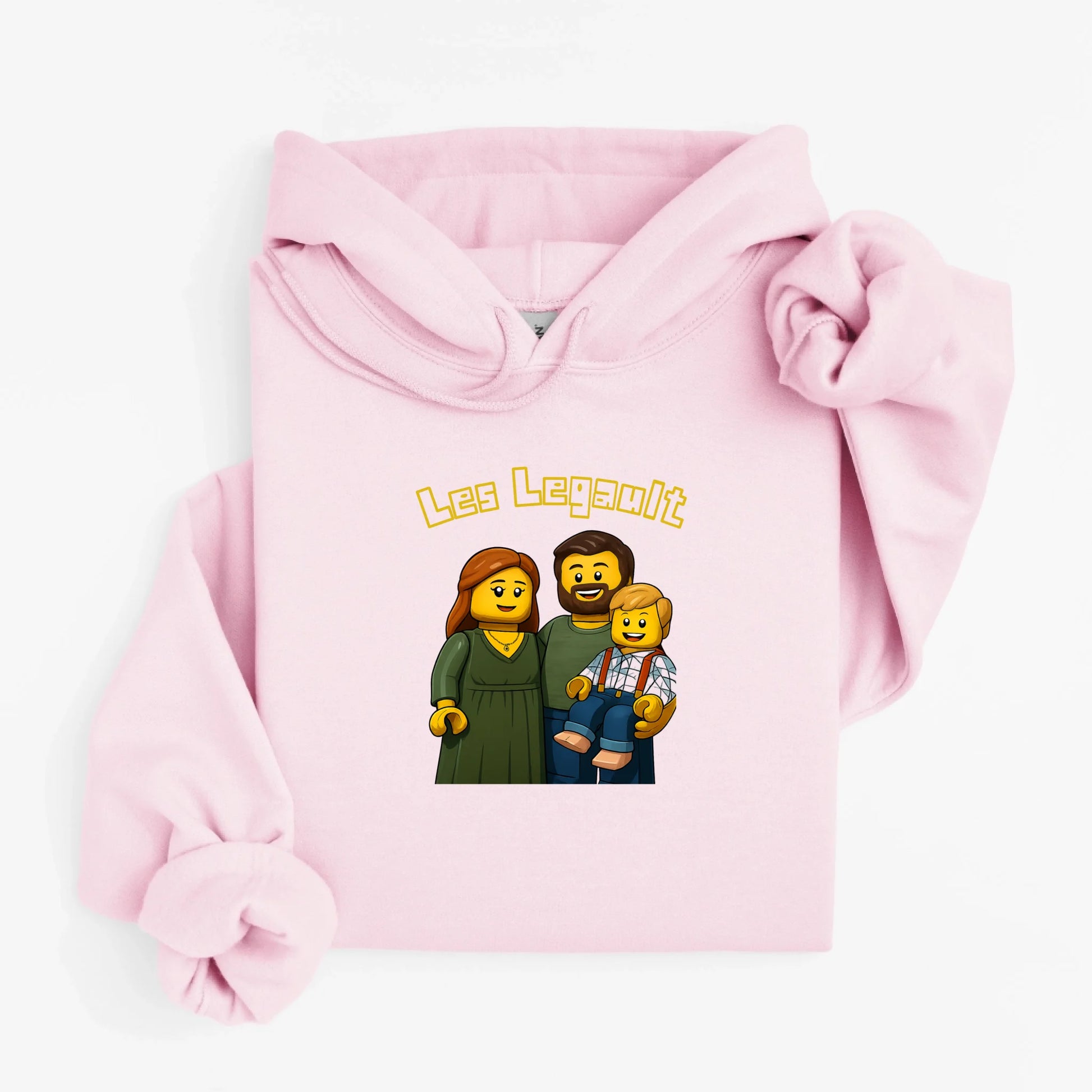 hoodie rose pale