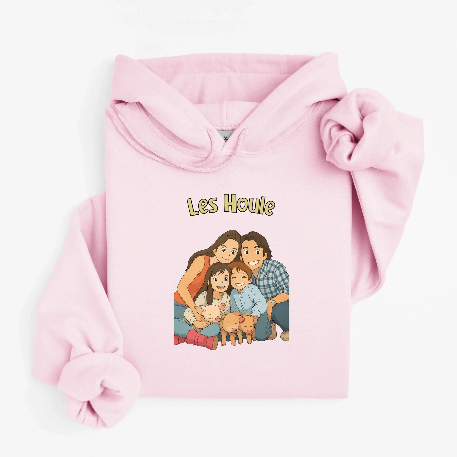 hoodie rose pale