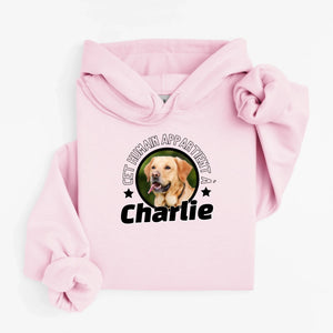 hoodie rose pale