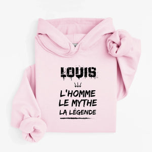 hoodie rose pale