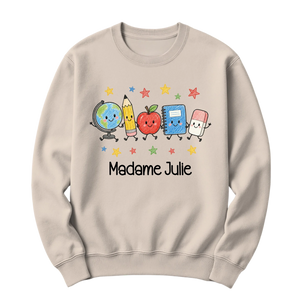 crewneck blanc