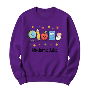 crewneck blanc