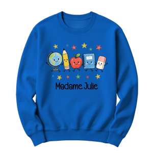 crewneck blanc