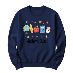 crewneck blanc