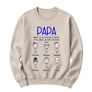 crewneck blanc