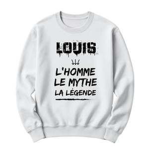 crewneck blanc