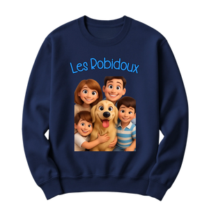 crewneck blanc