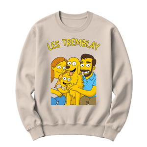 crewneck blanc