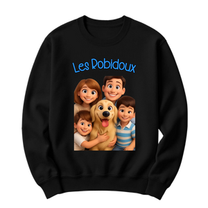 crewneck blanc