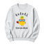 Crewneck Ananas plein son casque