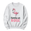 Crewneck Flemme en rose