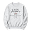 Crewneck Je t'aime gros comme ça