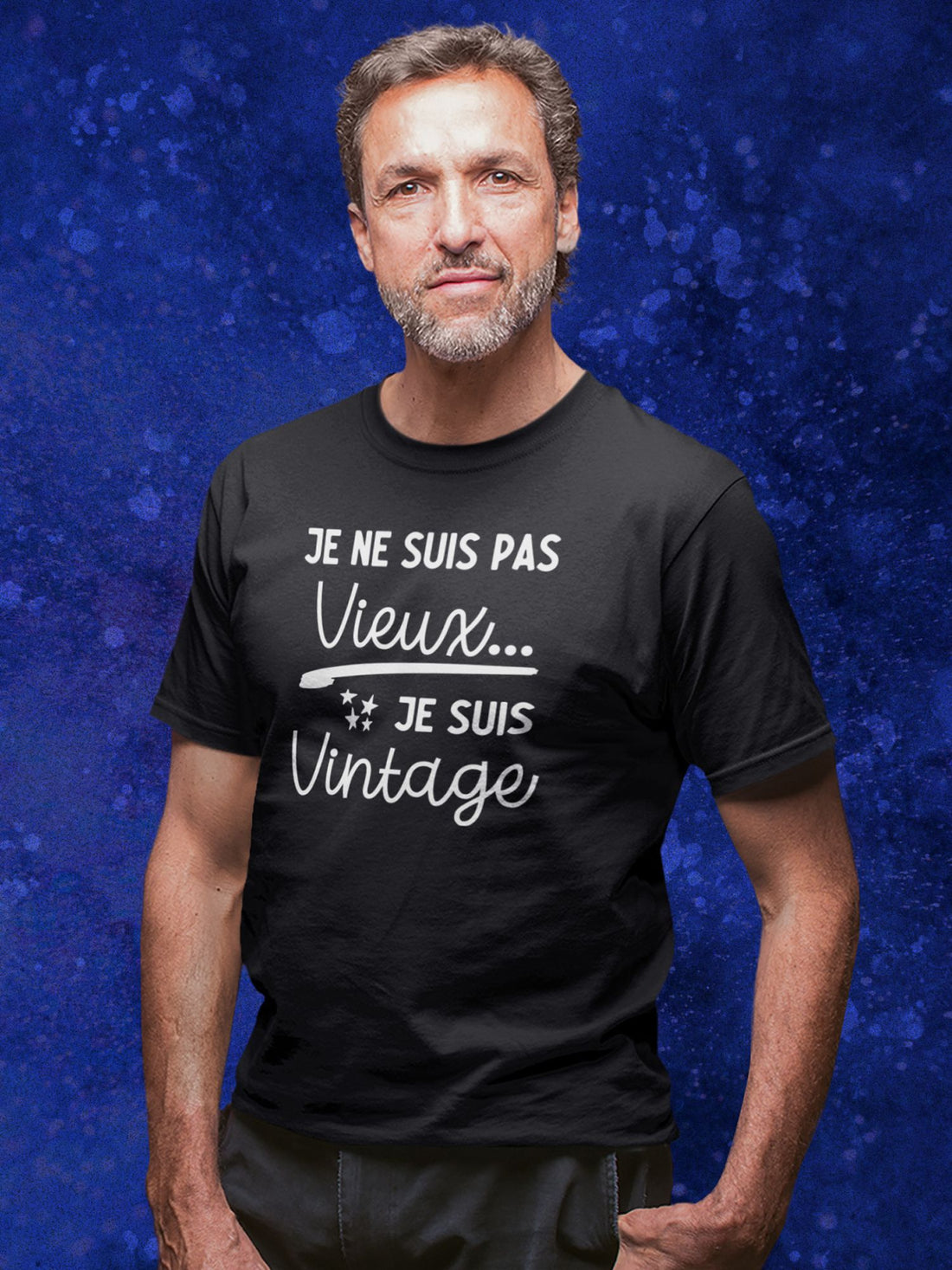 T-Shirt Je ne suis pas vieille, je suis vintage-Simplement Vrai Boutique Made In Québec