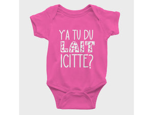 Cache-Couche Y'a tu du lait icitte?-Simplement Vrai Boutique Made In Québec