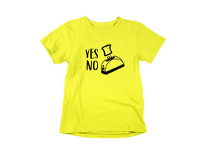 T-Shirt Yes No Toaster-Simplement Vrai Boutique Made In Québec