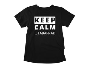 T-Shirt Keep Calm Tabarnak-Simplement Vrai Boutique Made In Québec