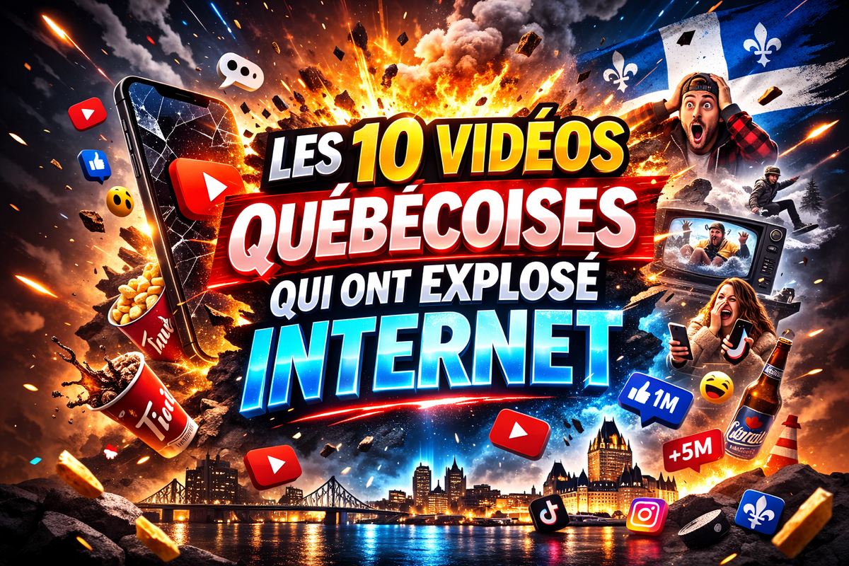 Les 10 vidéos québécoises qui ont explosé Internet