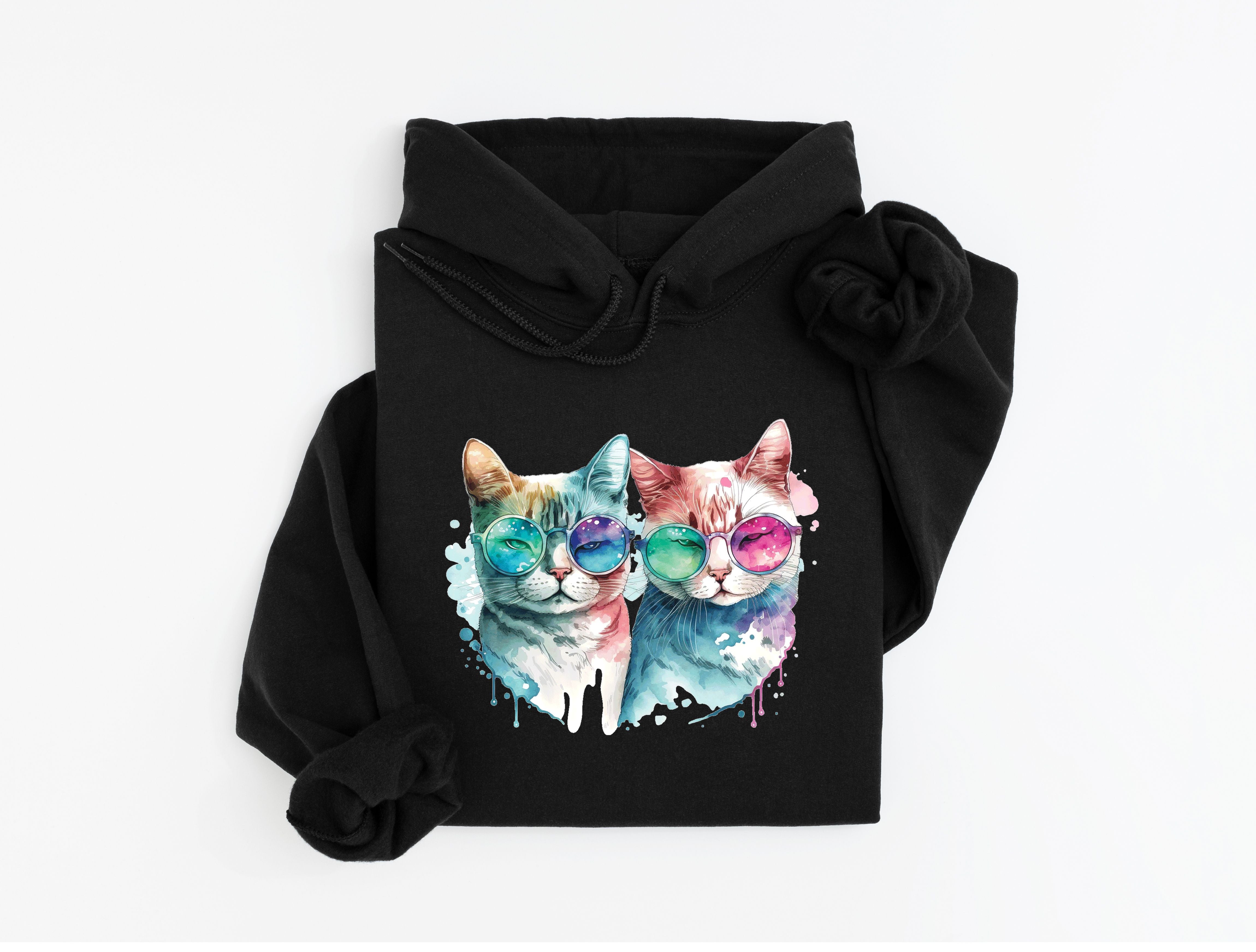 Coton Ouaté Enfant Chats colorés