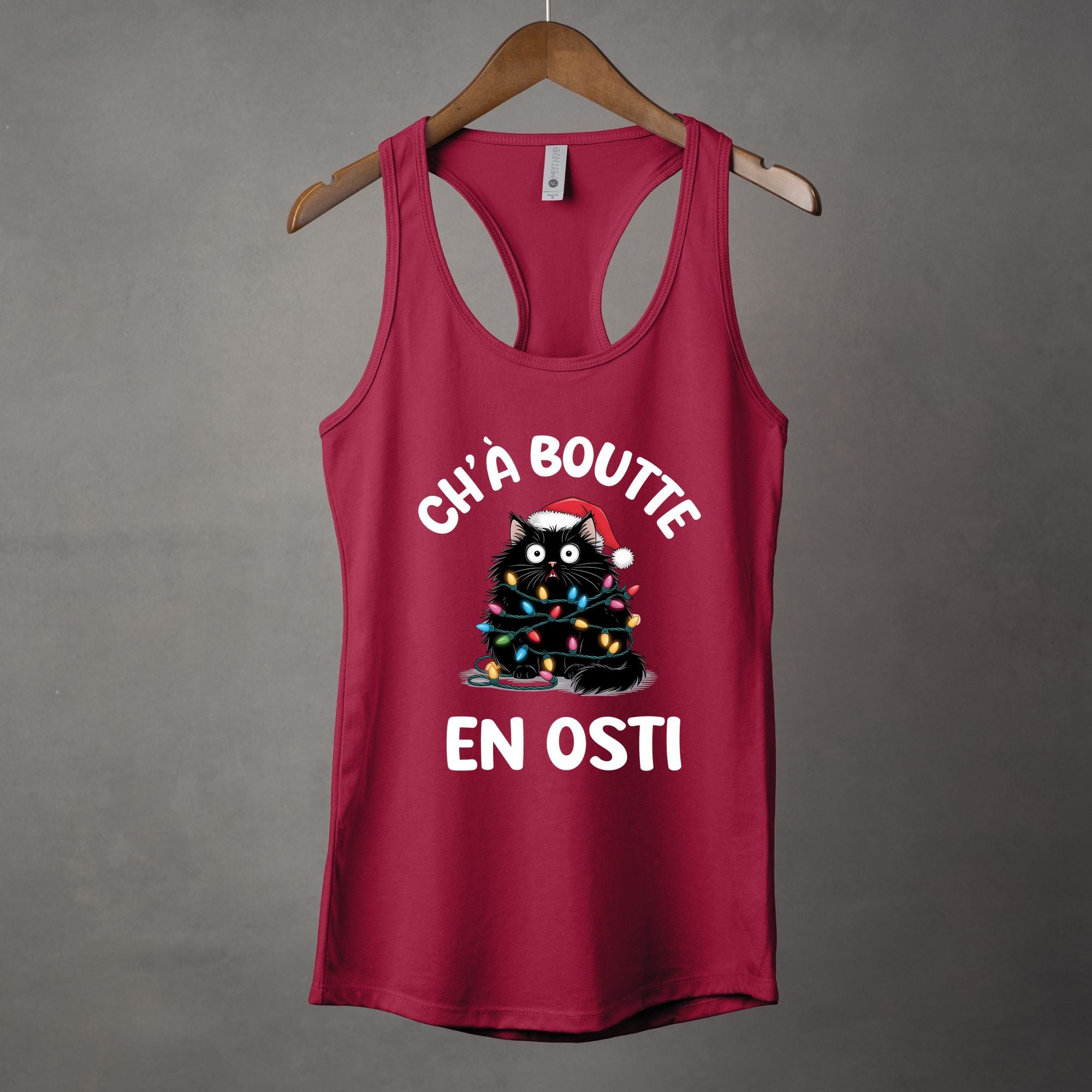 Camisole Ch'à boutte en osti ( Édition Noël )