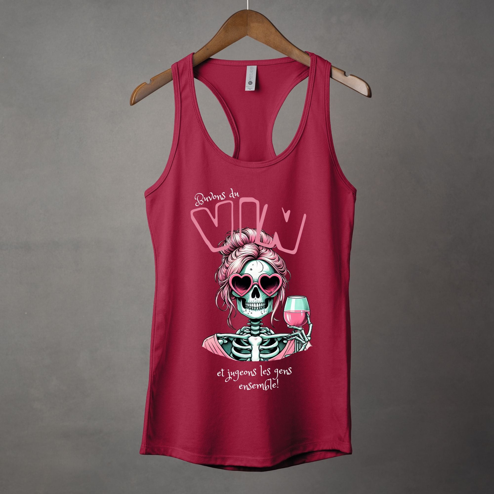 Camisole Buvons du Vin