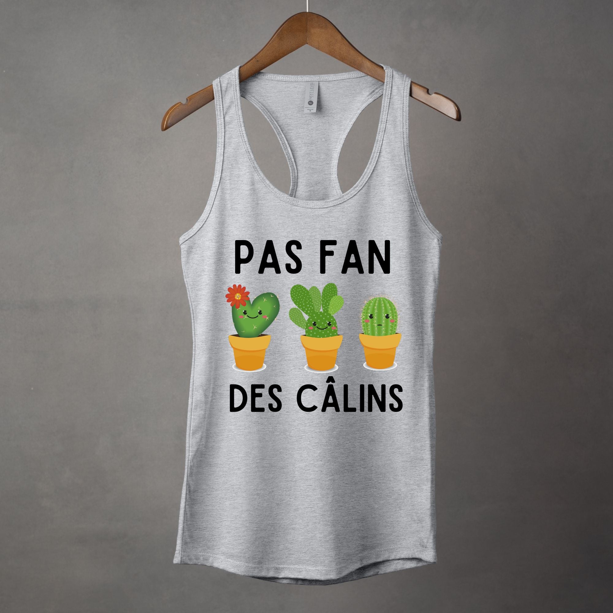 Camisole Pas fan des câlins