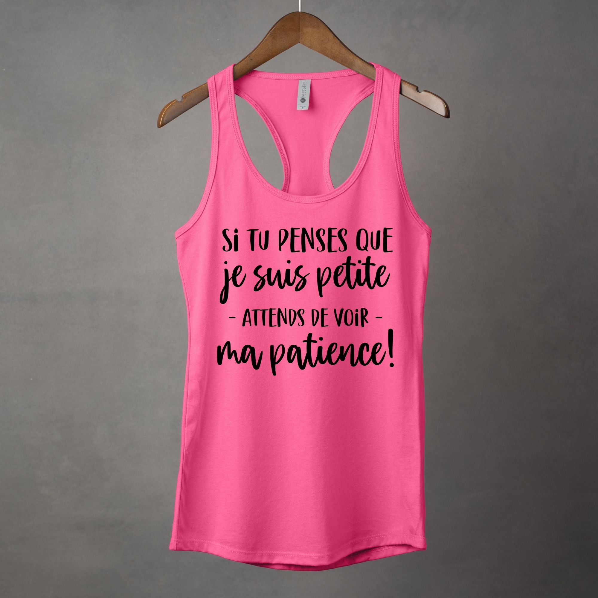Camisole Si tu penses que je suis petite