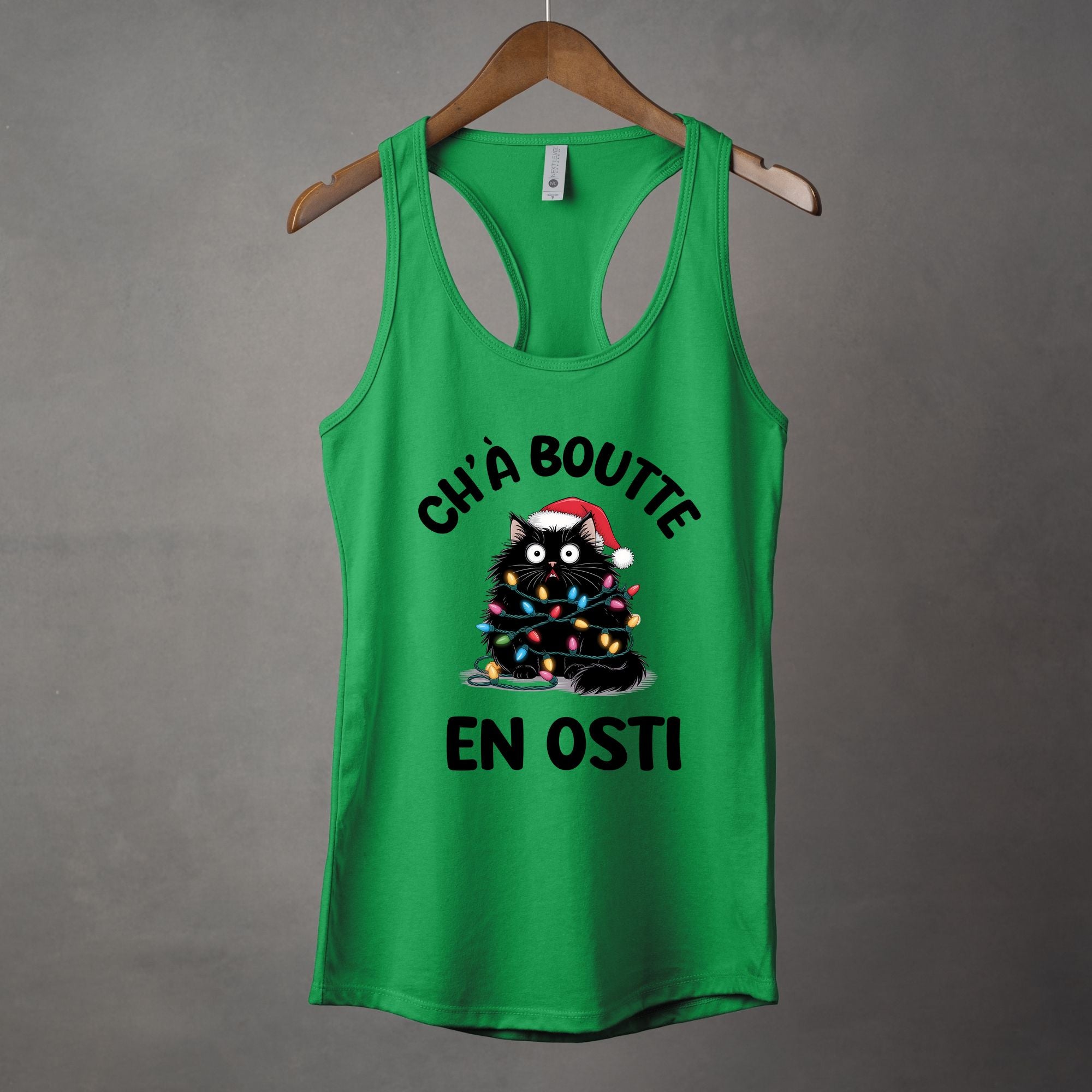 Camisole Ch'à boutte en osti ( Édition Noël )