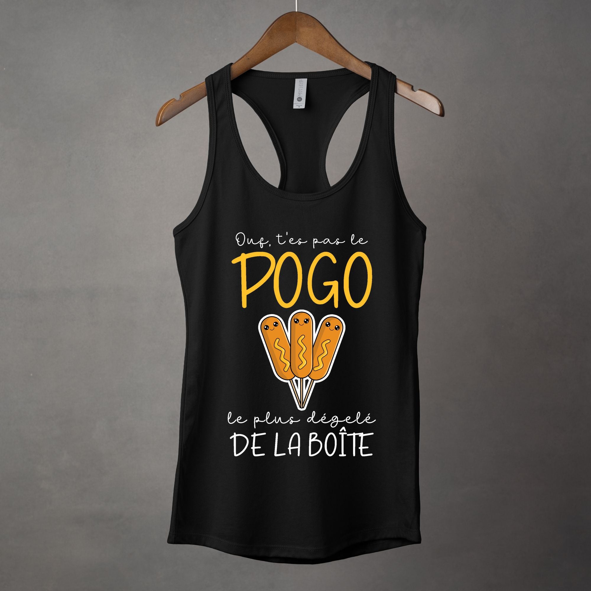 Camisole Ouf t'est pas le Pogo le plus dégelé