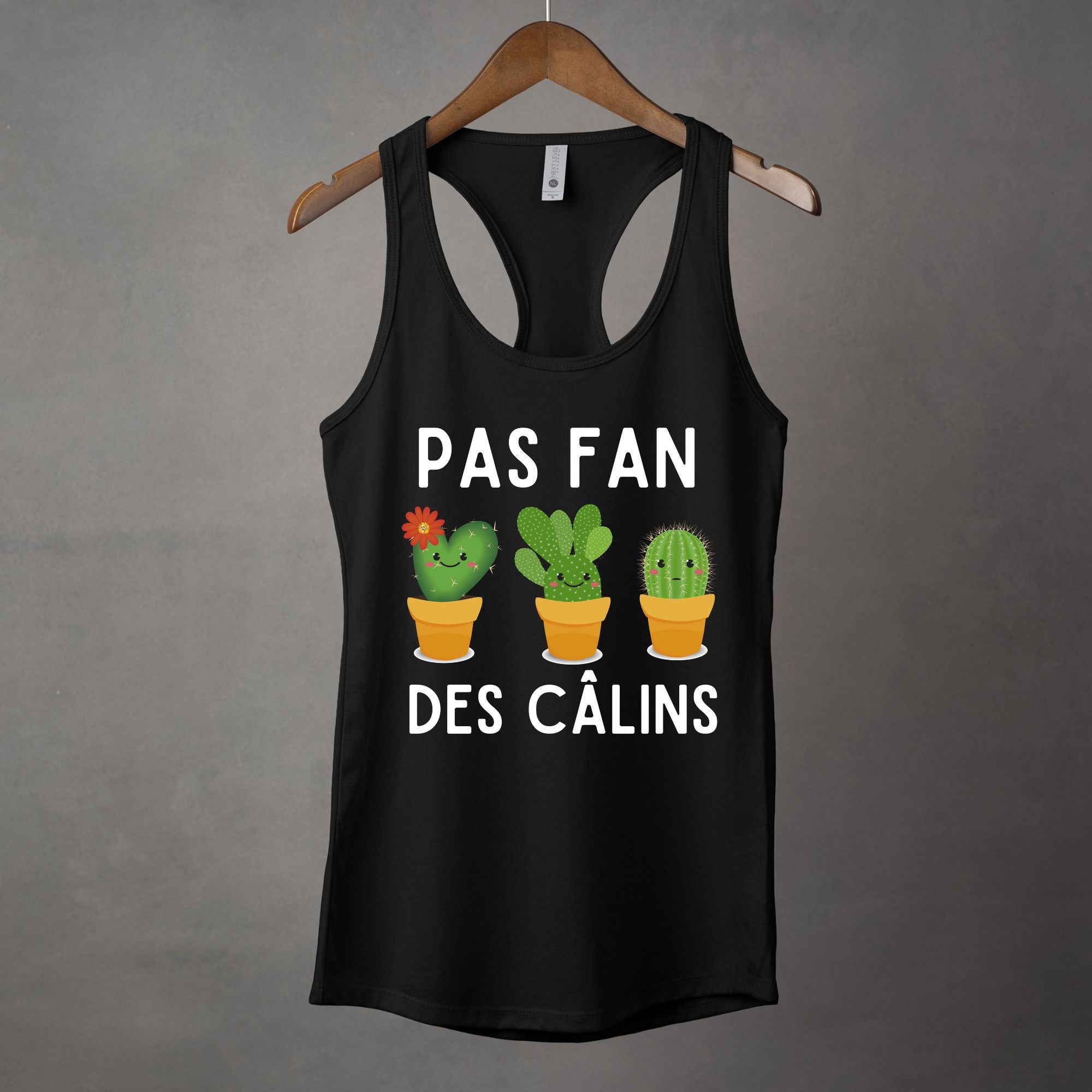 Camisole Pas fan des câlins