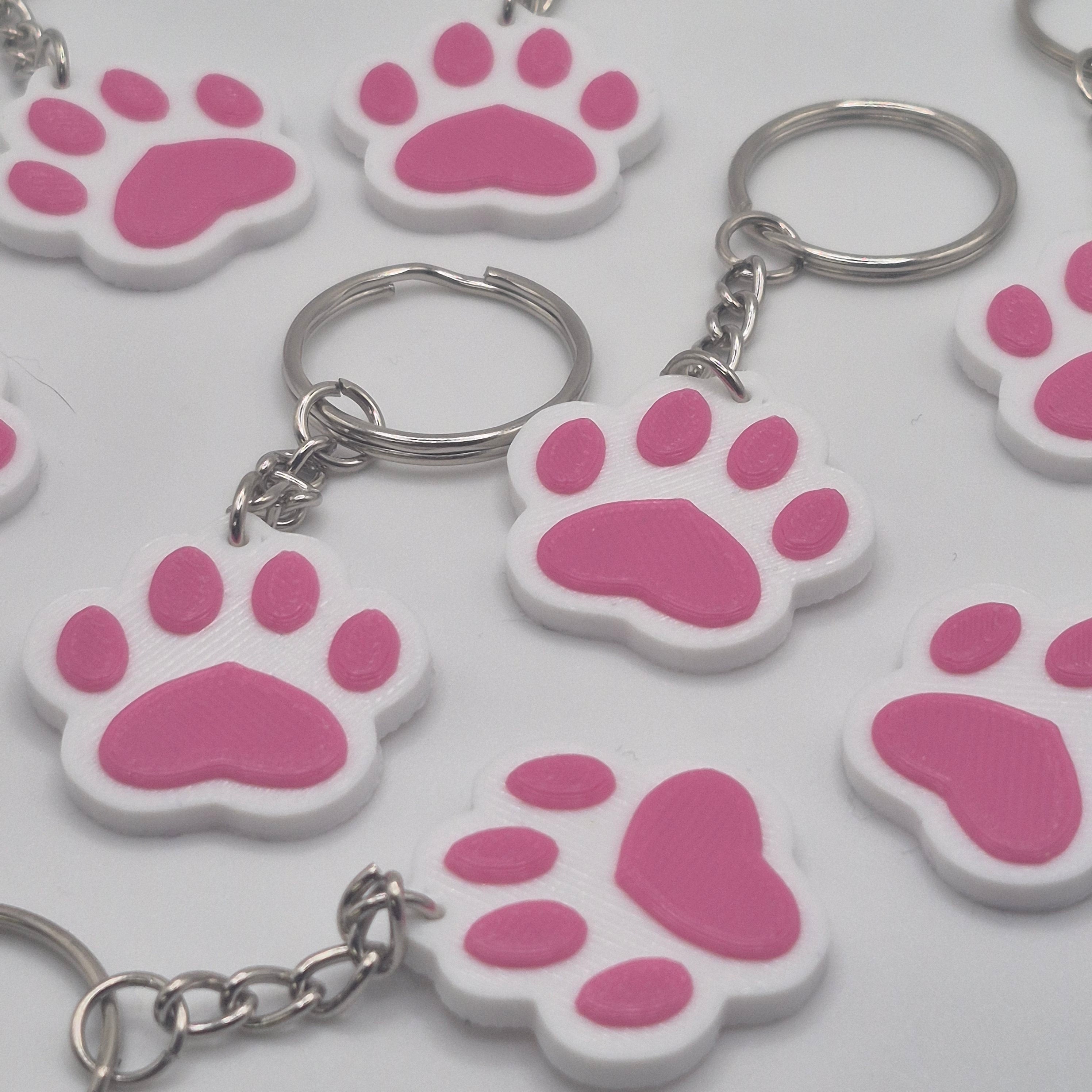 Porte-Clés Patte de chat