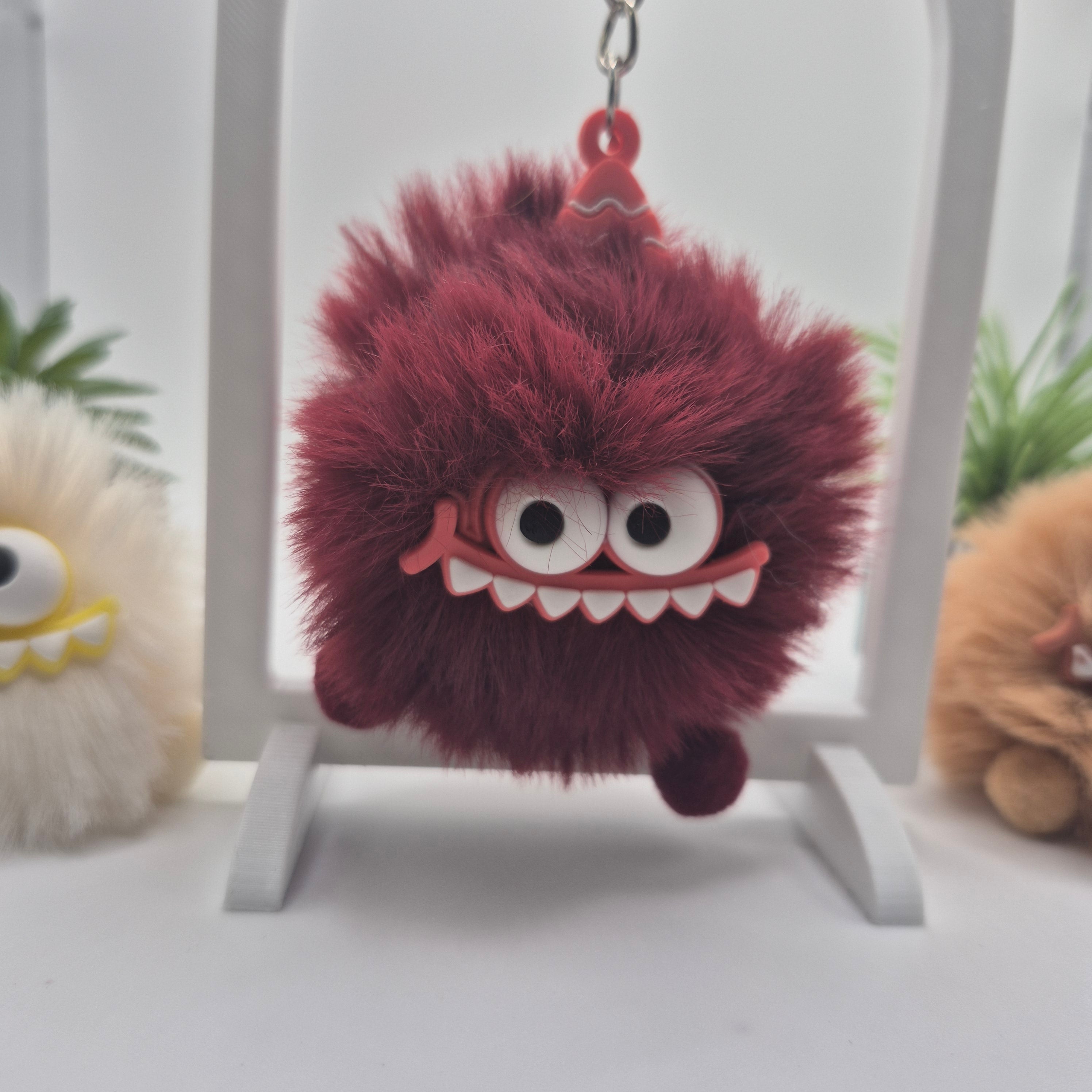 Porte-Clés Petit monstre mignon en peluche