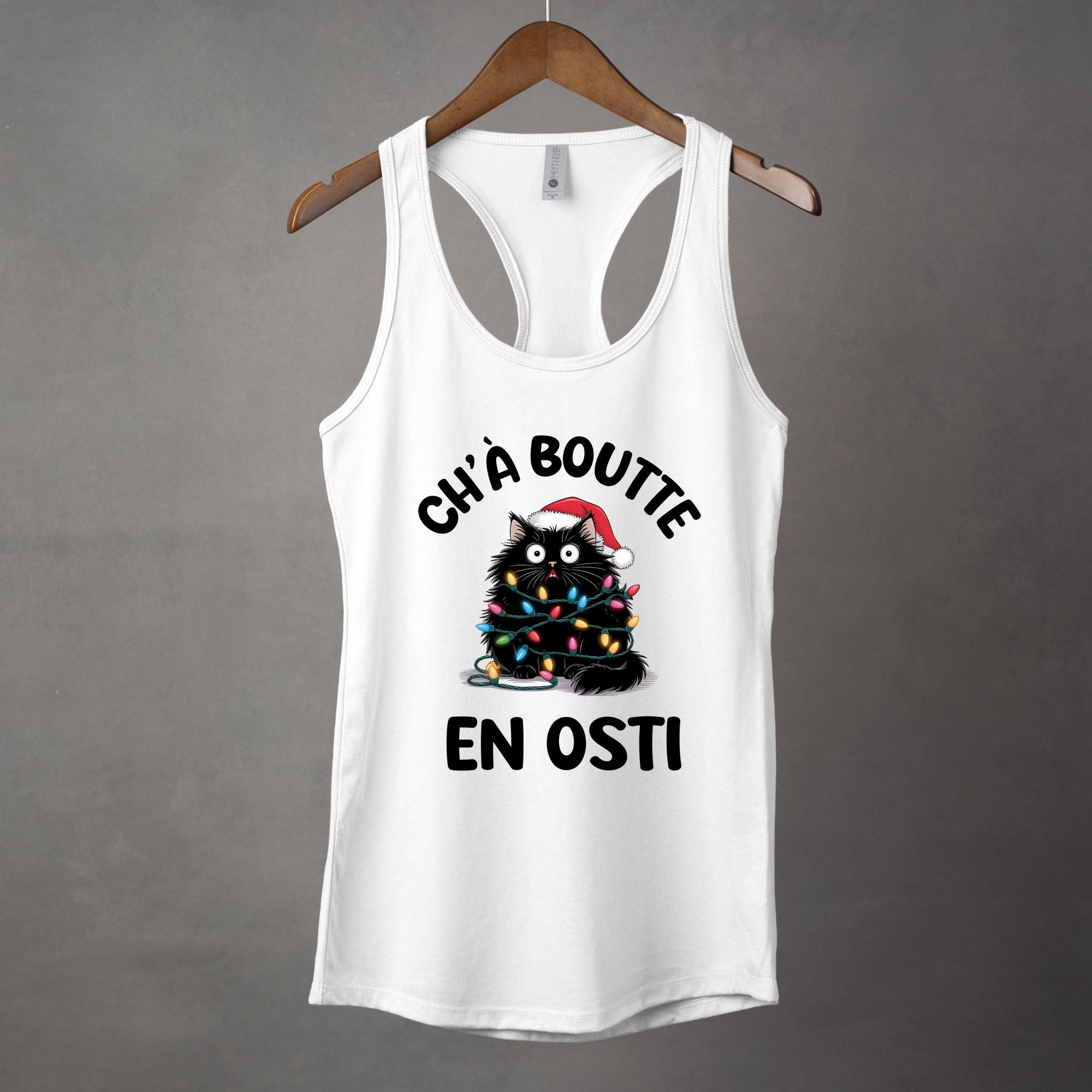 Camisole Ch'à boutte en osti ( Édition Noël )