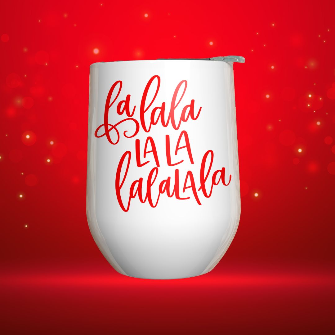 Verre à vin - Fa la la la la