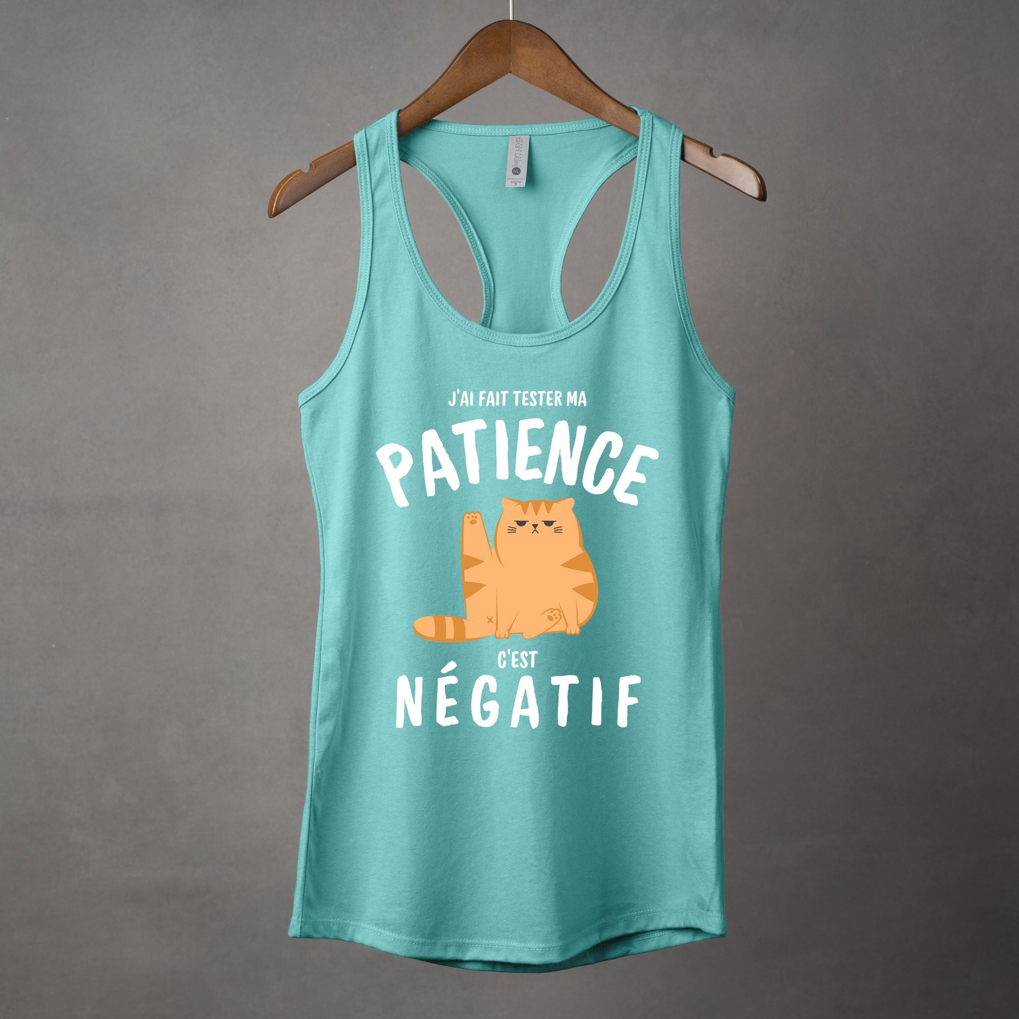 Camisole J'ai fait tester ma patience