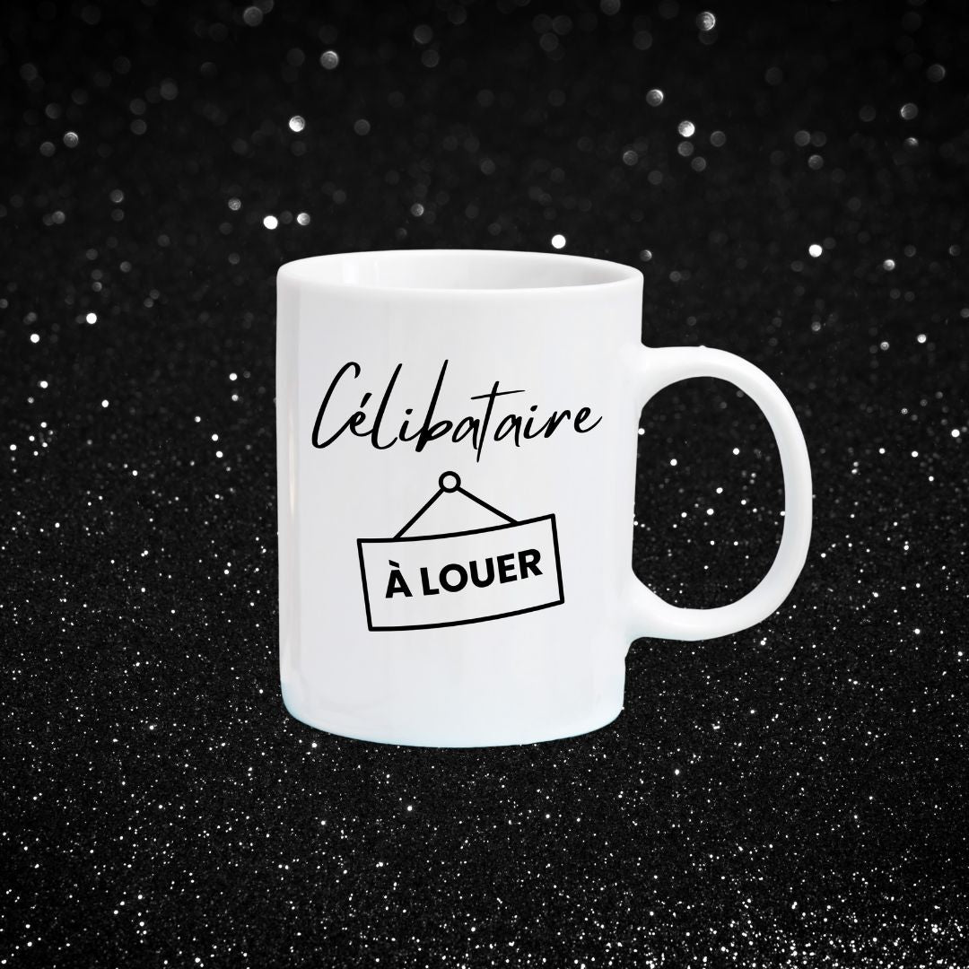 Tasse à café Célibataire à louer