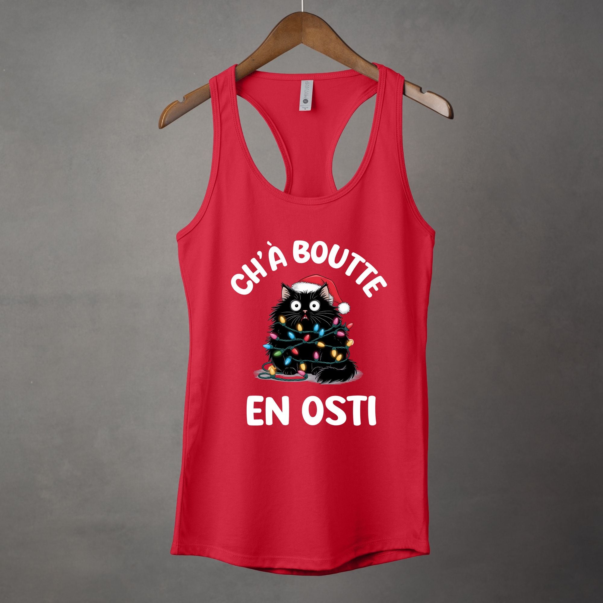 Camisole Ch'à boutte en osti ( Édition Noël )