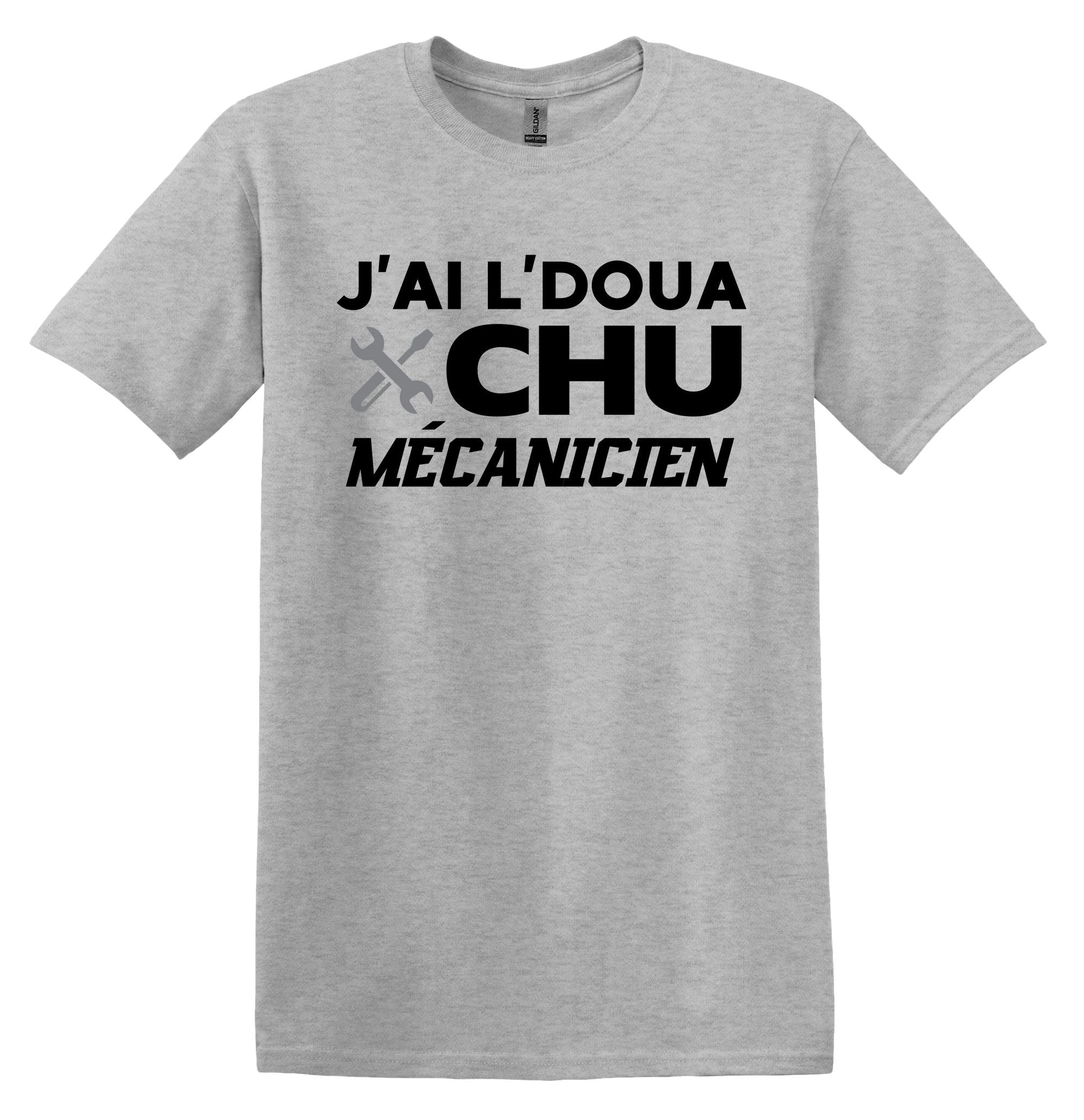 T-Shirt J'ai l'doua chu mécanicienne