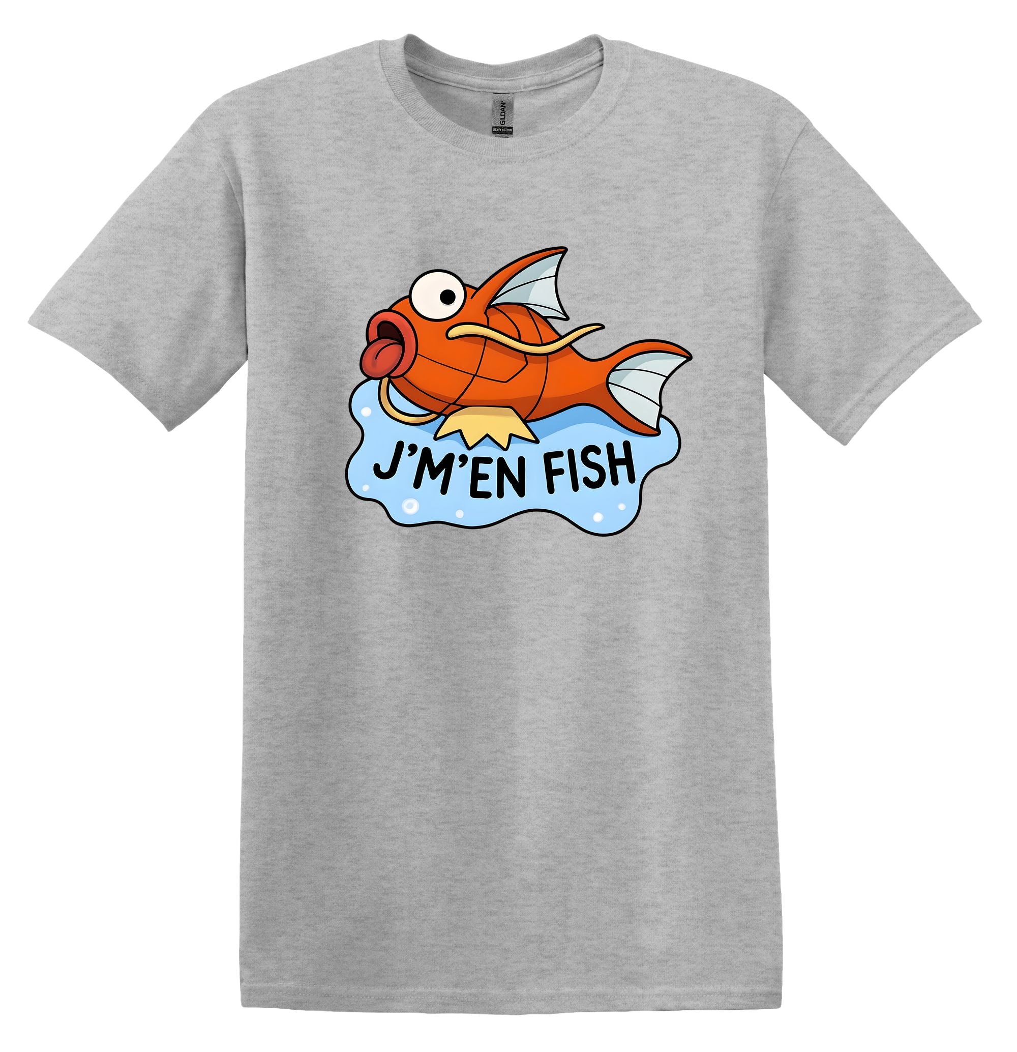 T-Shirt J'm'en fish