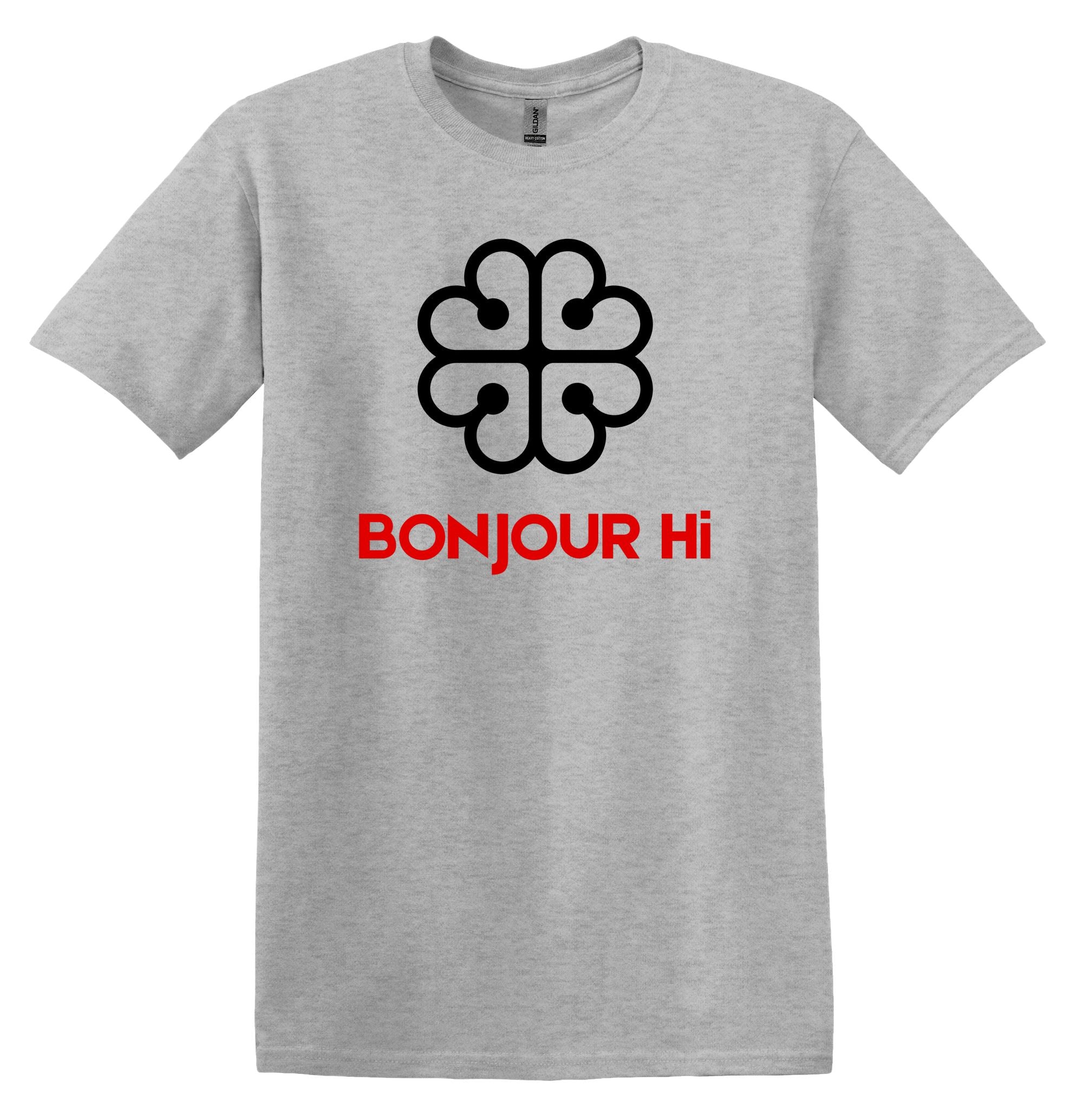 T-Shirt Bonjour Hi