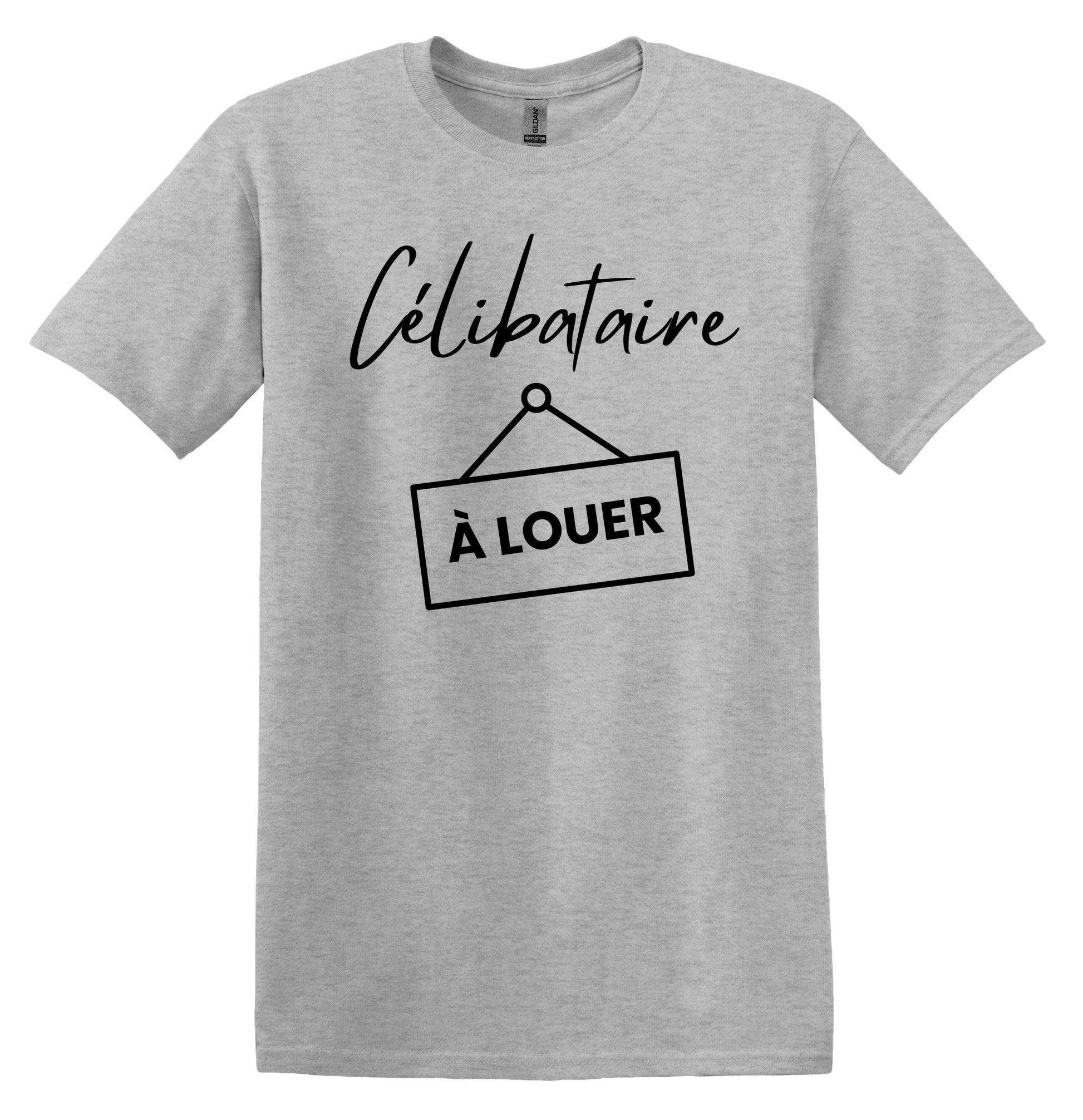 T-Shirt Célibataire à louer