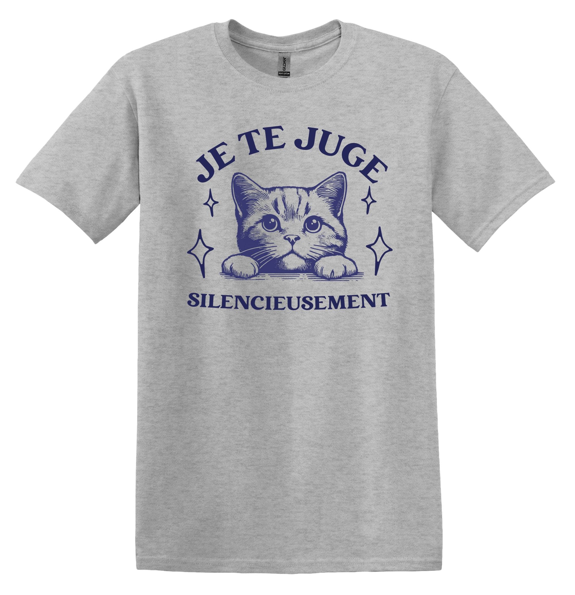 T-Shirt Je te juge silencieusement