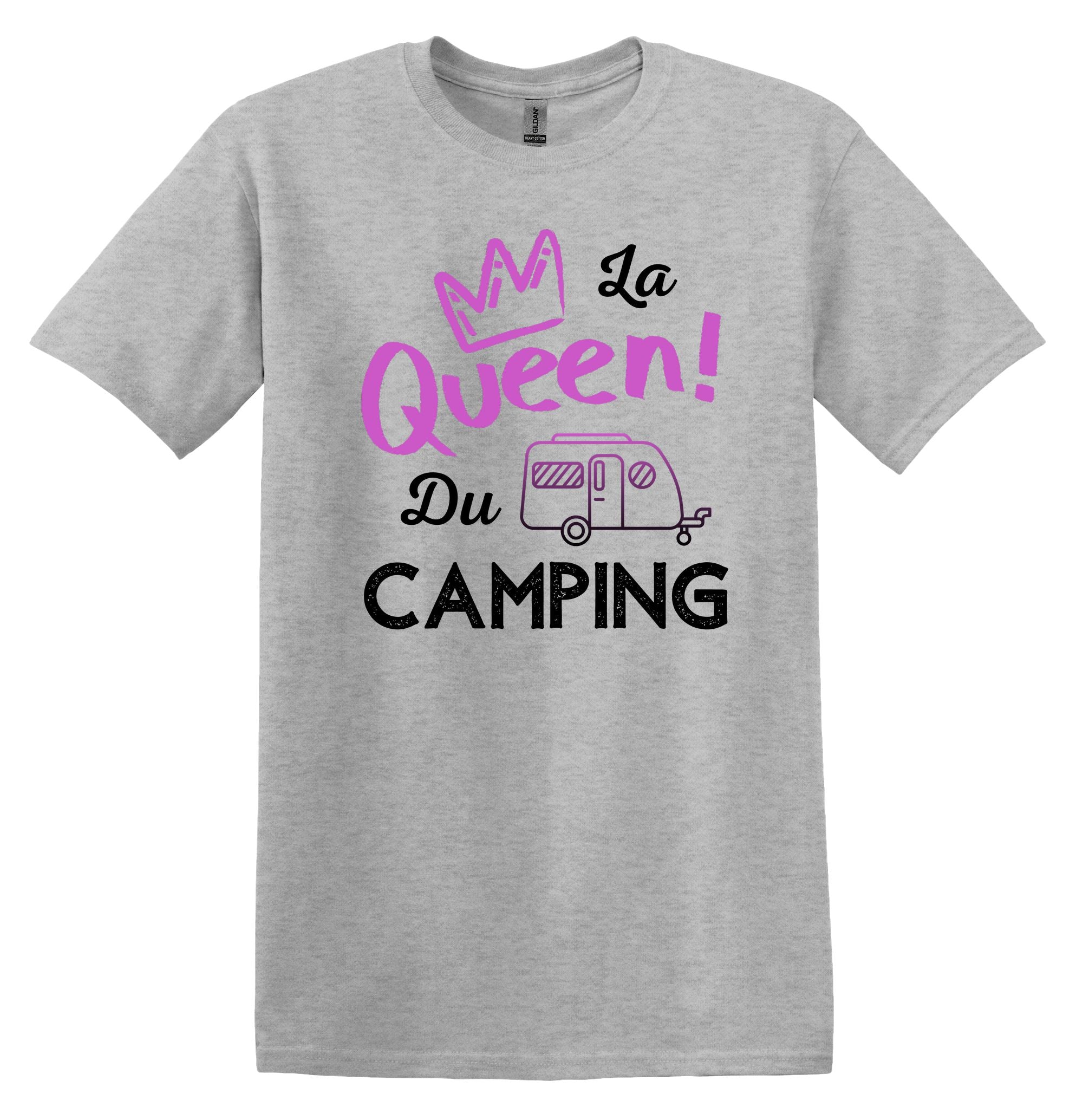 T-Shirt La Queen du Camping