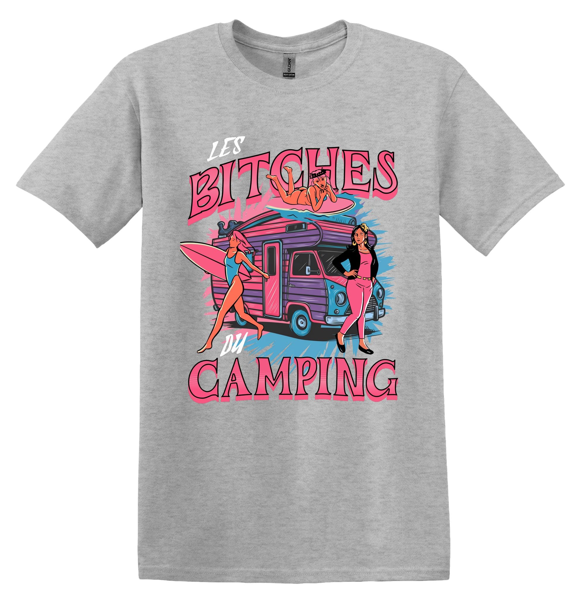 T-Shirt Les Bitches du Camping