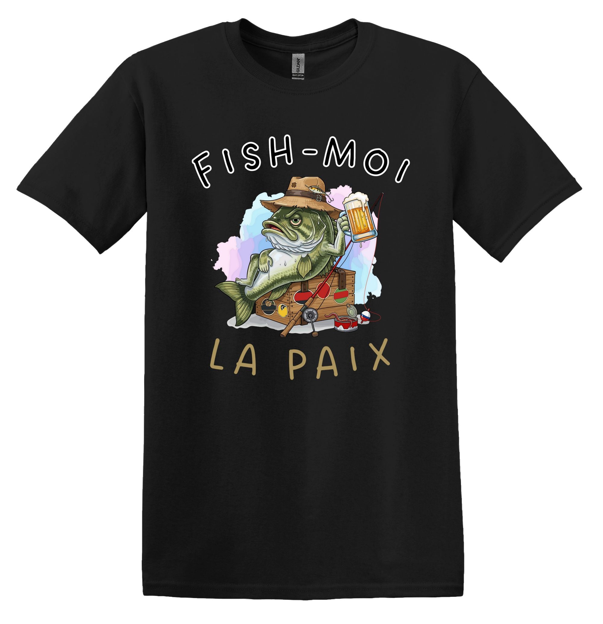 T-Shirt Fish-moi la paix