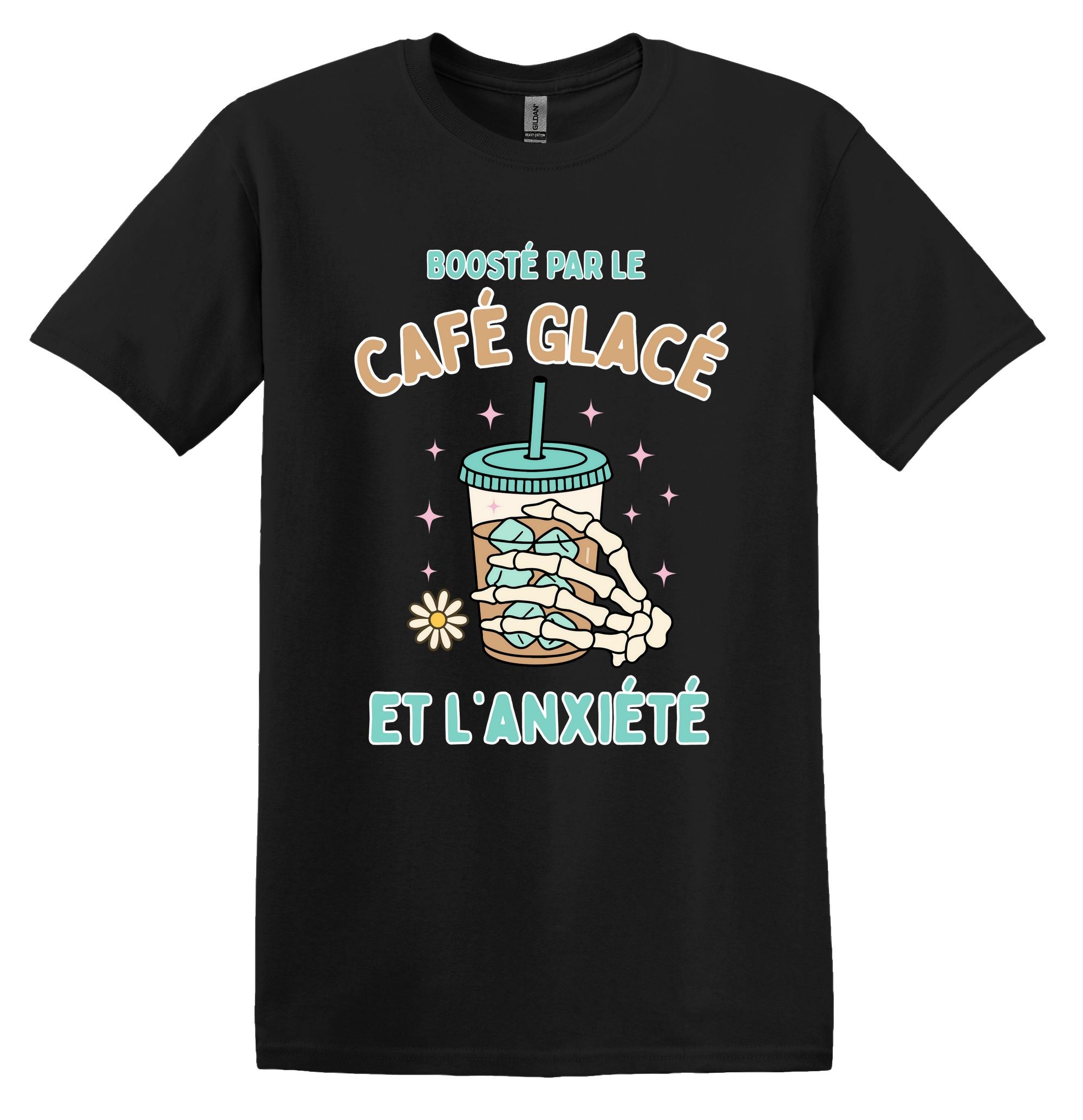 T-Shirt Boosté par le café glacé
