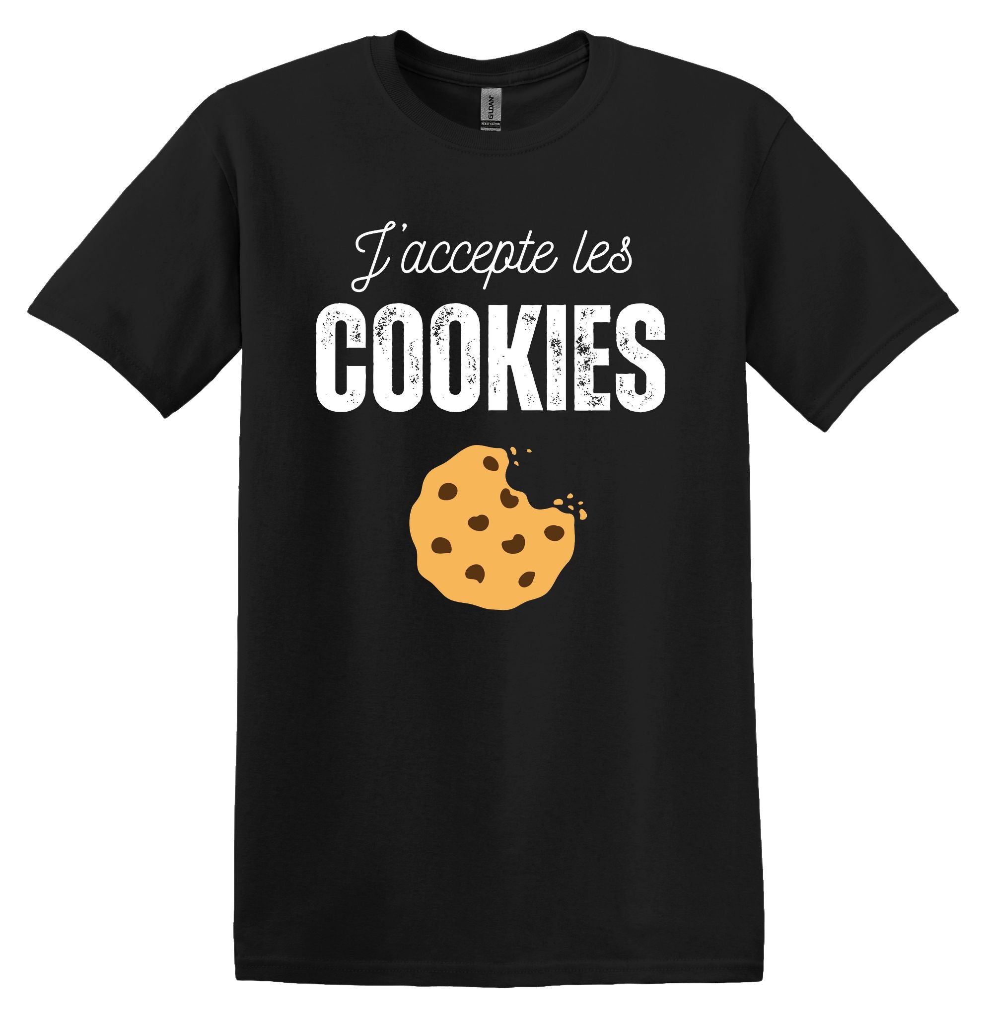 T-Shirt J'accepte les cookies