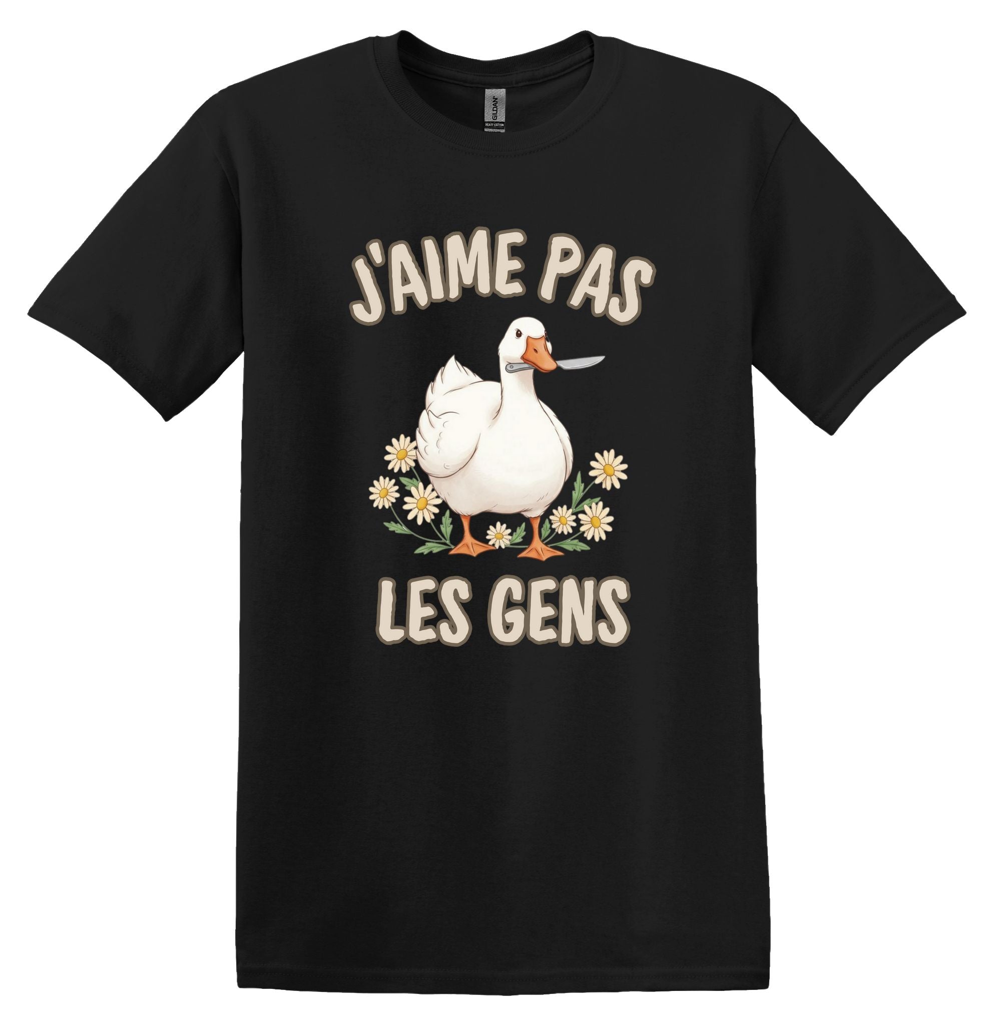 T-Shirt J'aime pas les gens