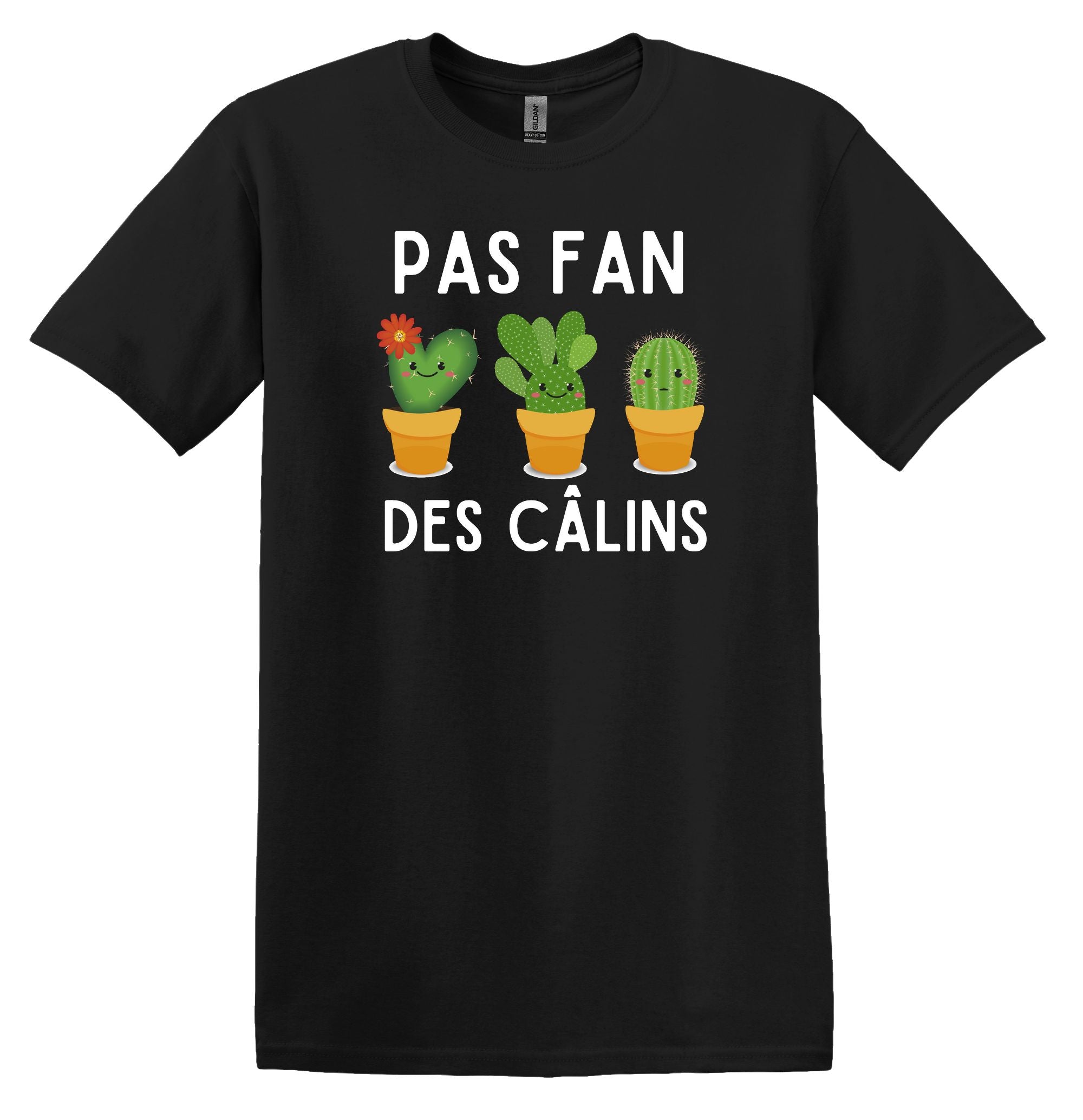 T-Shirt Pas Fan des Câlins