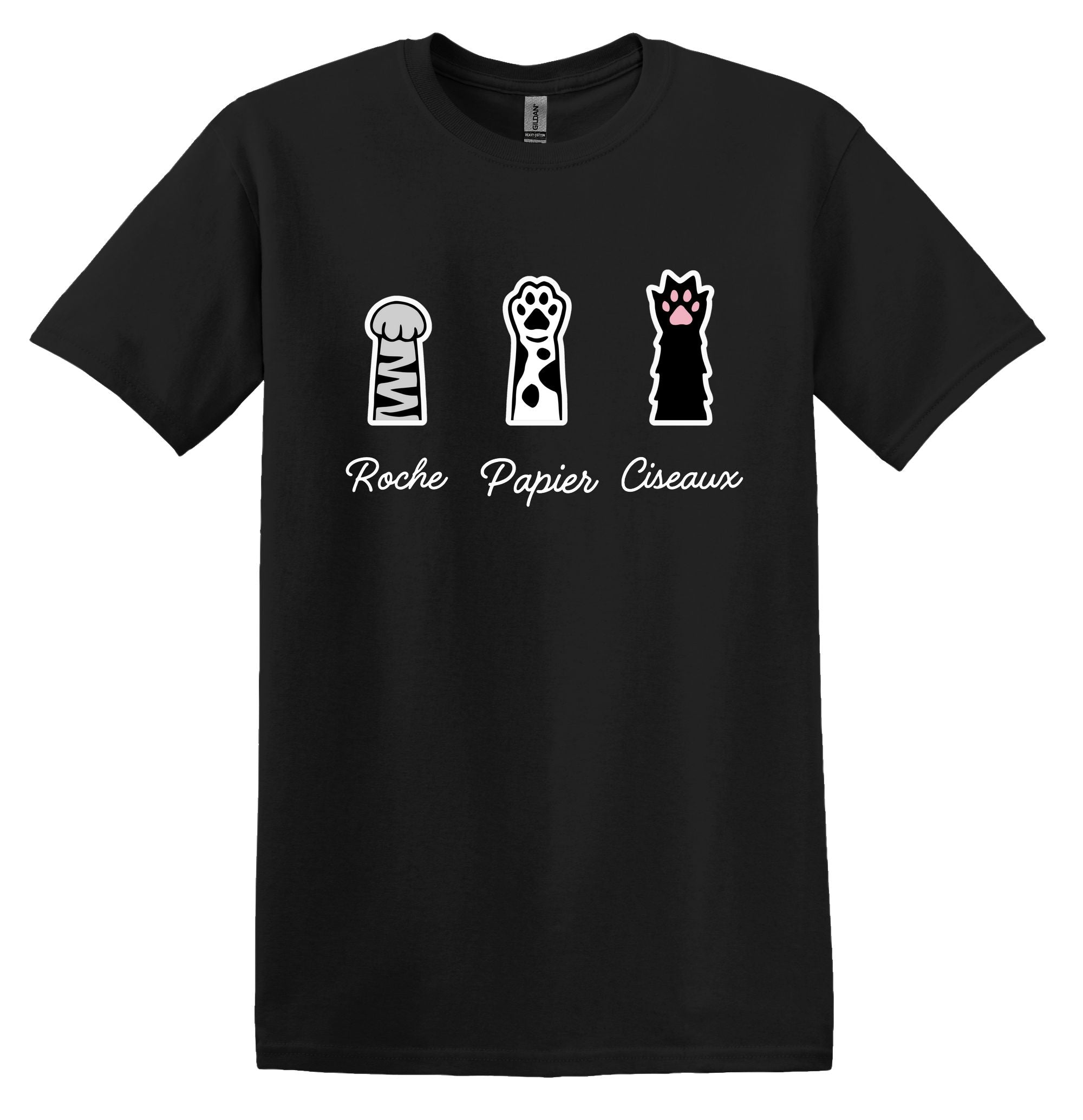 T-Shirt Roche Papier Ciseaux